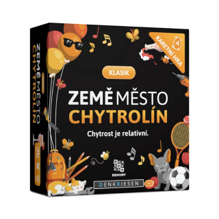 ZEMĚ MĚSTO CHYTROLÍN: KLASIK - karetní hra pro děti i dospělé