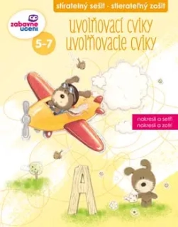 UVOLŇOVACÍ CVIKY - zábavné učení se stíratelným sešitem