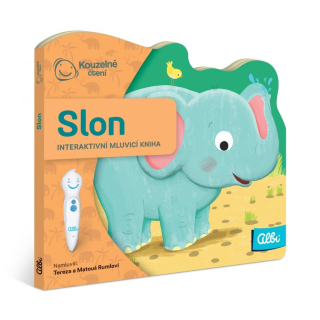 Albi minikniha s výsekem SLON